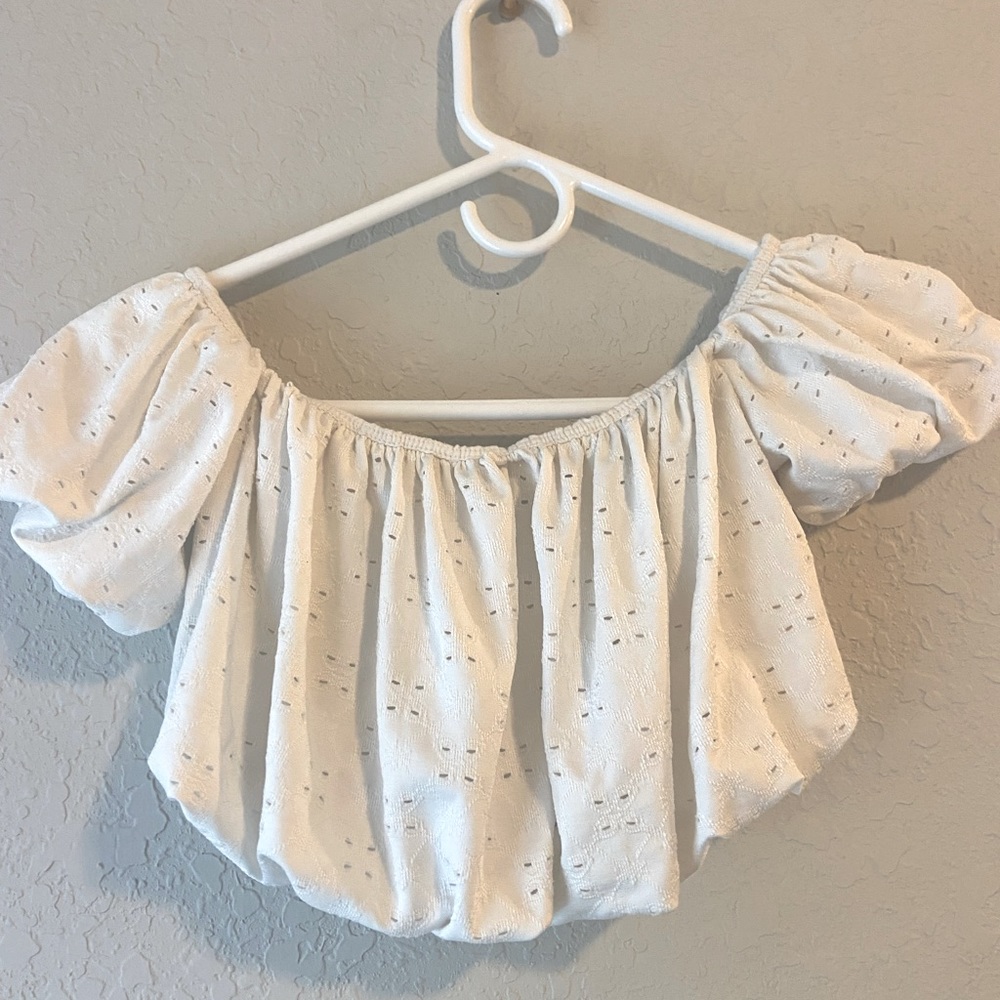 Urban outfitters off the shoulder top